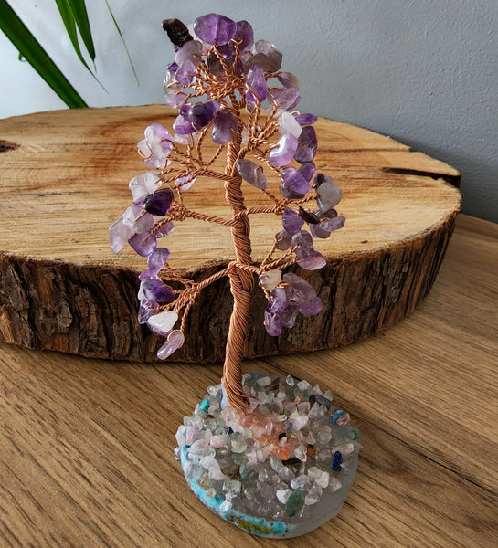 Amethyst Crystal Tree