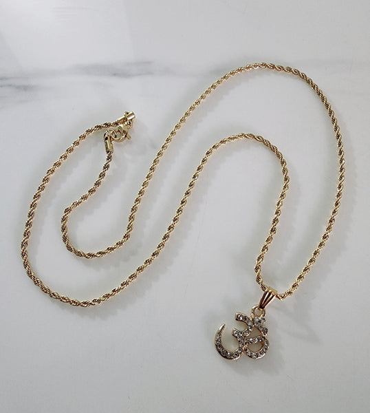 Aum Sign Pendant Necklace