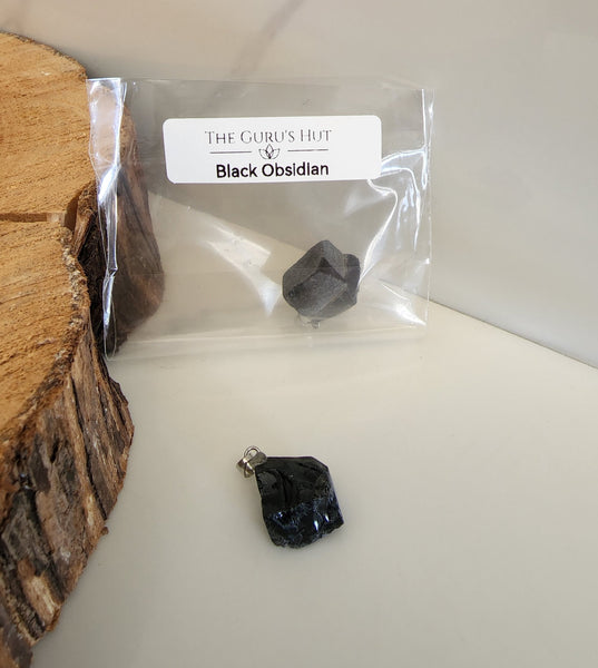 Black Obsidian Pendant