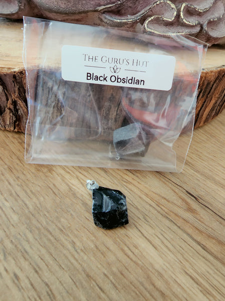 Black Obsidian Pendant