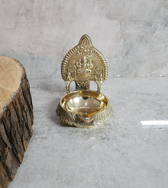 Brass Kubera Lamp
