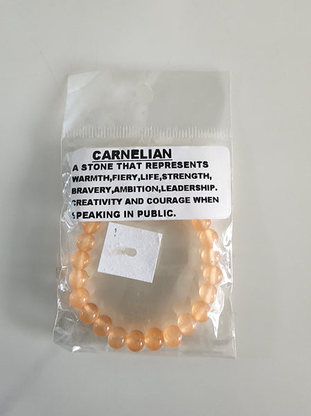 Carnelian Crystal Bracelet