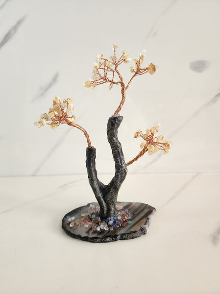 Citrine Crystal Tree