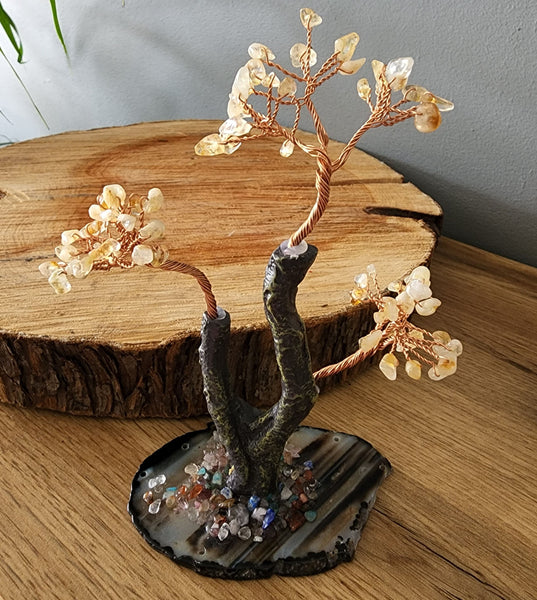 Citrine Crystal Tree