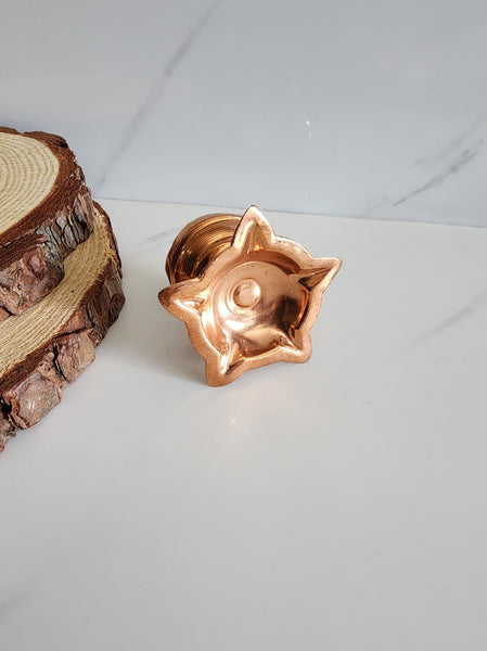 Copper Star Lamp