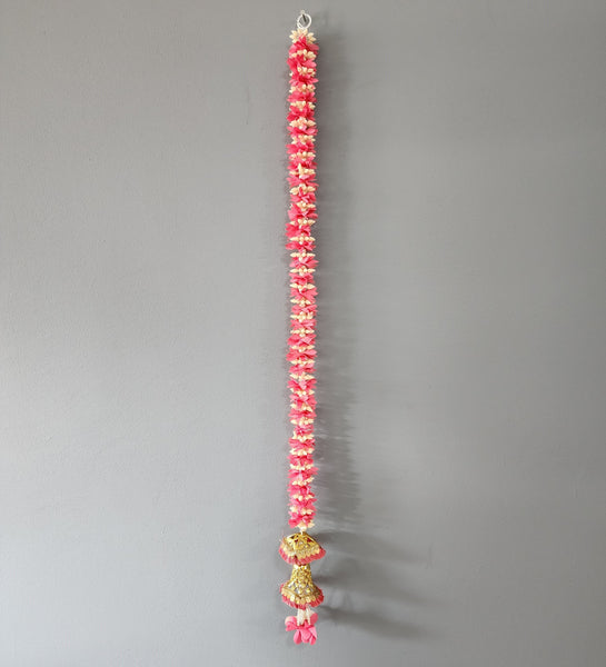 Dark Pink Flower Garland (90 cm)