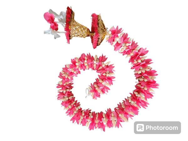 Dark Pink Flower Garland (90 cm)