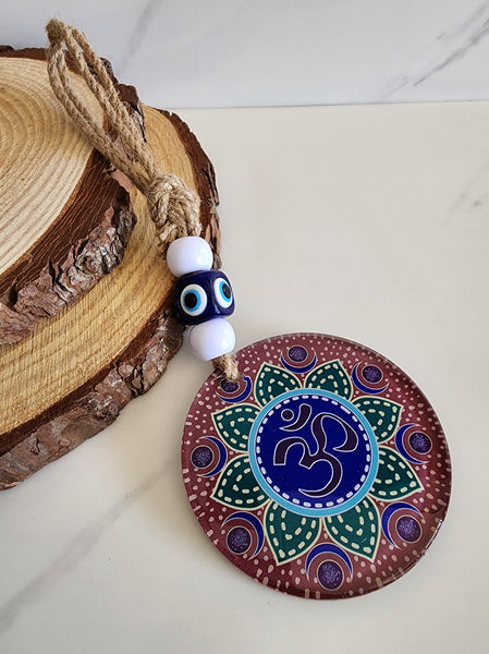 Evil Eye Aum Hanging Ornament