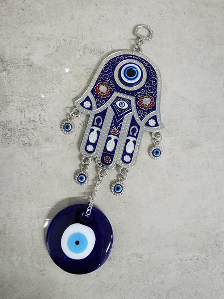 Evil Eye Hamsa Hand Hanging Ornament