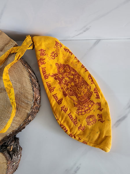 Japa Bead Bag/ Chanting Bag/ Hare Ram Joli Bag