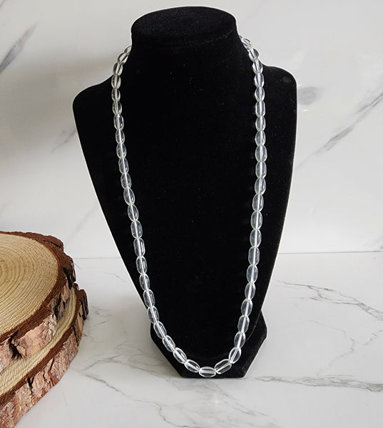 Big Bead Quartz Mala (Sphatik Mala)