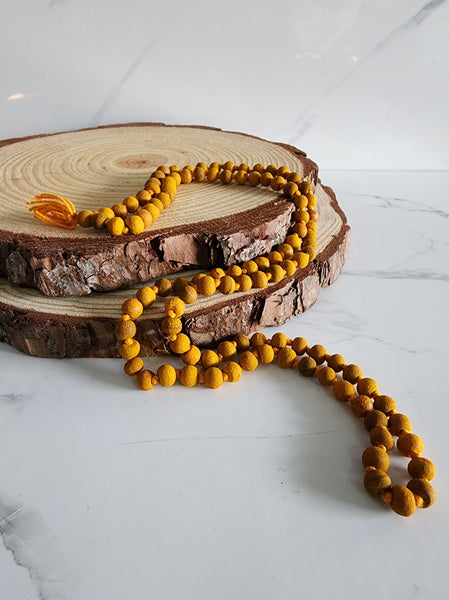 Haldi (Turmeric) Mala (8mm)