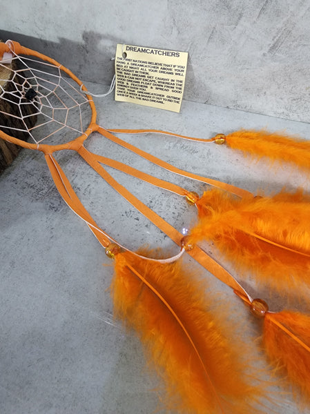 Orange Dream Catcher