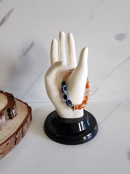Crystal Evil Eye Bracelet