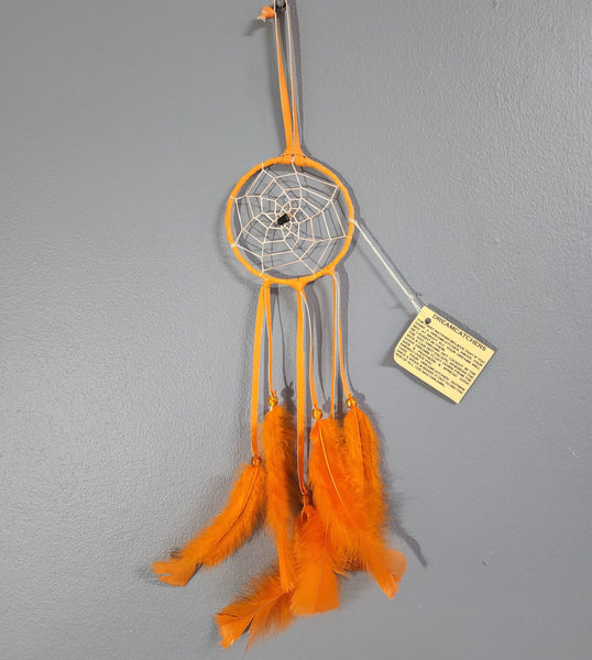 Orange Dream Catcher
