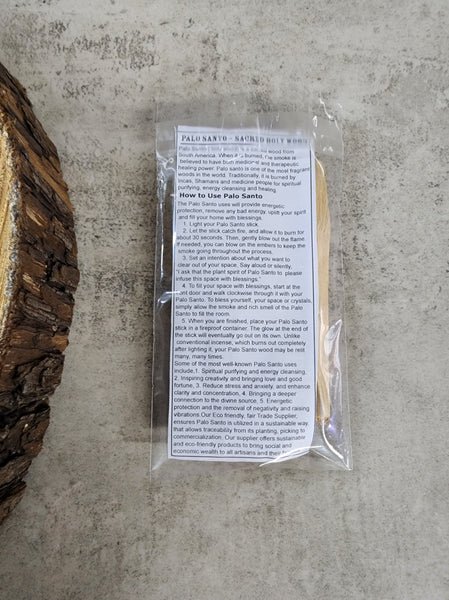 Palo Santo Sticks (Holy Wood) – Pack of 5