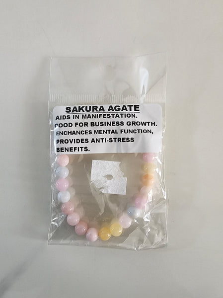 Sakura Agate Bracelet