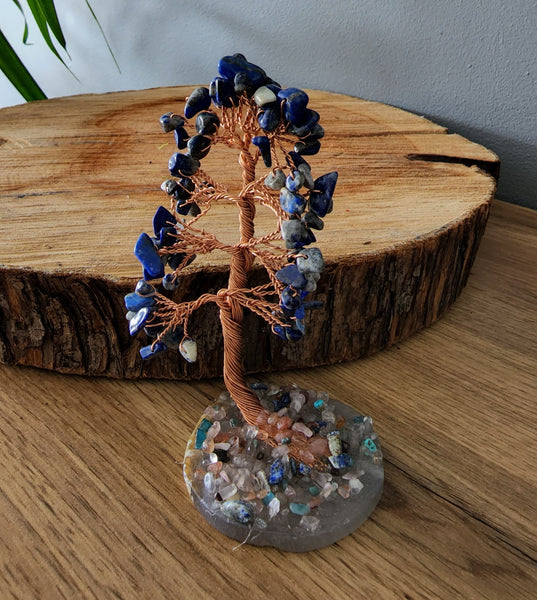 Lapis Lazuli Crystal Tree
