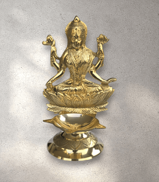 Brass Lakshmi Diya