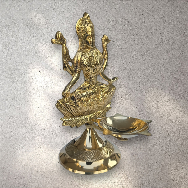 Brass Lakshmi Diya