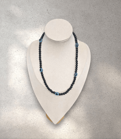 Black Evil Eye Mala