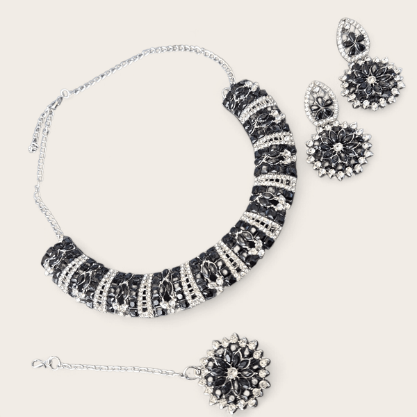Black Diamond Jewellery Set