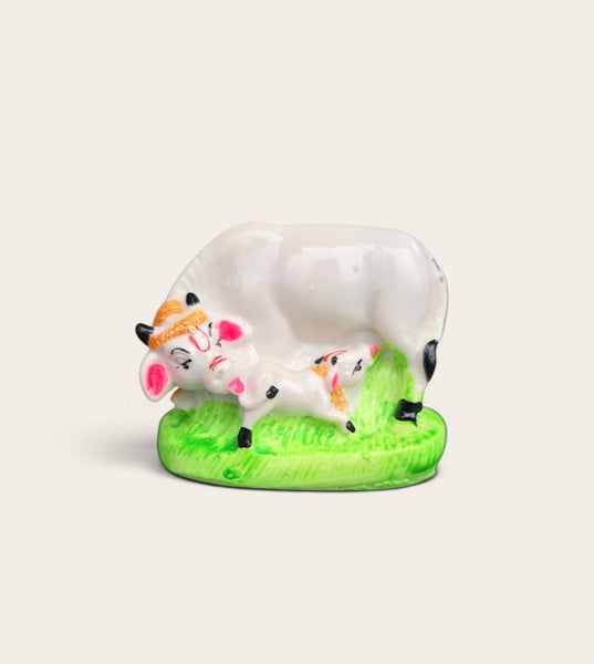 Kamadhenu Cow and Calf Murti