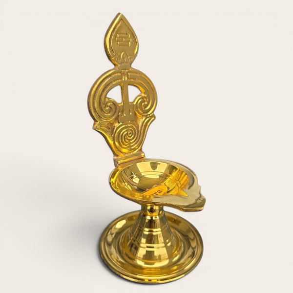 Brass Vel Tamil Lamp