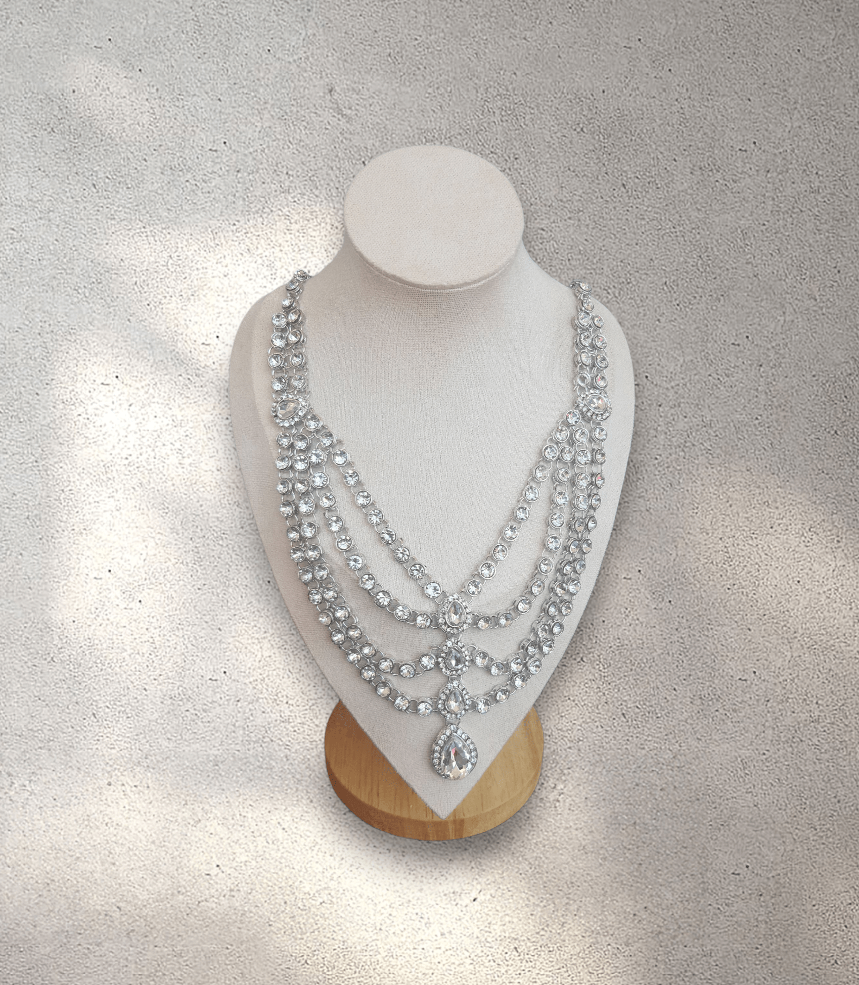 Crystal Embellished Sari Belt