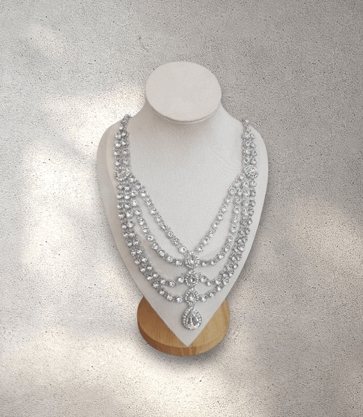 Crystal Embellished Sari Belt