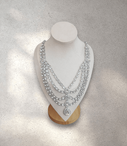 Crystal Embellished Sari Belt