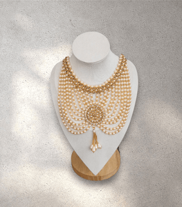 Fancy Pearl Sari Belt