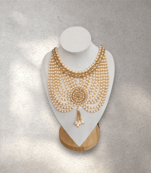 Fancy Pearl Sari Belt