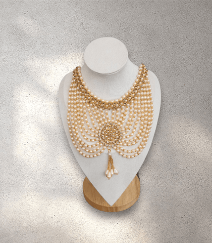 Fancy Pearl Sari Belt