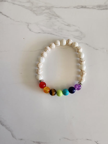 7 Chakra Peace Bracelet