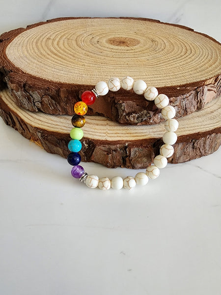 7 Chakra Peace Bracelet