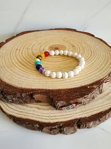 7 Chakra Peace Bracelet