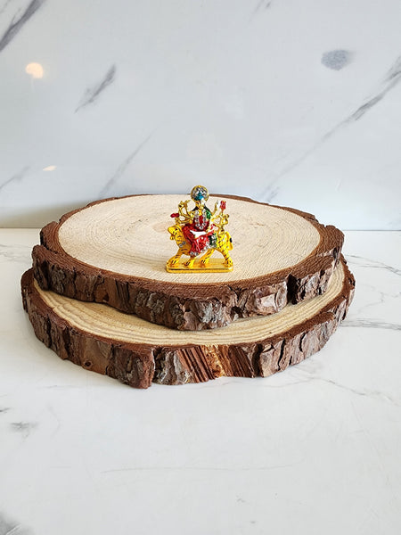 Small Gold Durga Murthi