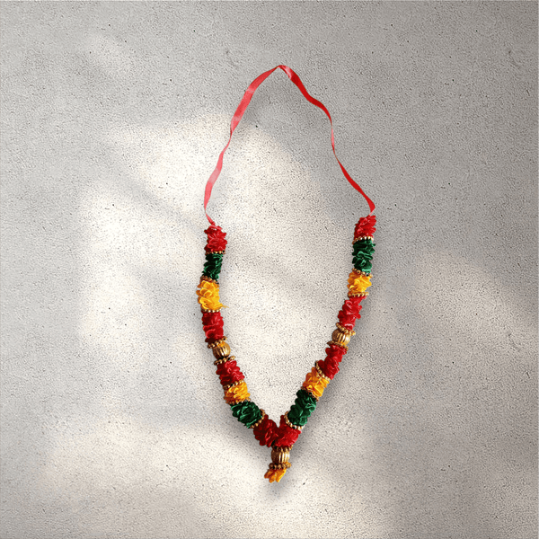 Red, Green, Orange/ Yellow Garland