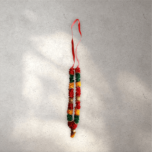 Red, Green, Orange/ Yellow Garland