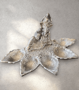 Ganesha Deepam – 5-Wick Diya