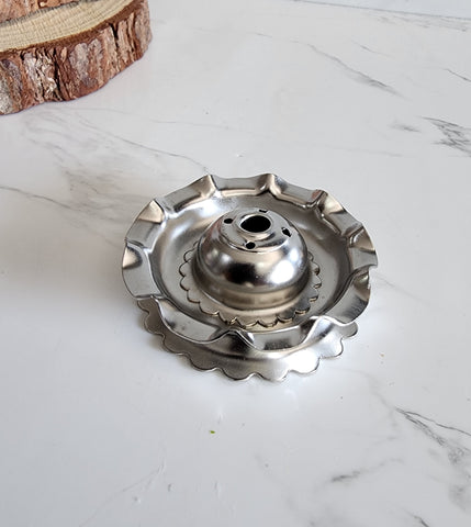 Round Metal Incense Holder