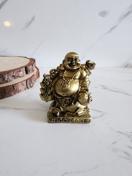 Laughing Buddha "Success" Statue