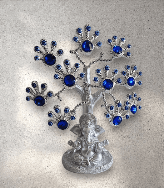 Ganesha Evil Eye Gem Tree