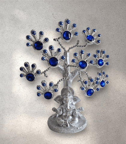 Ganesha Evil Eye Gem Tree