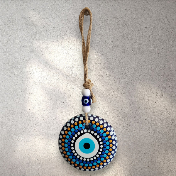 Evil Eye Ceramic Wall/Door Hanging Ornament