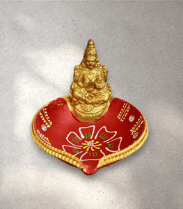 Lakshmi Clay Lamp