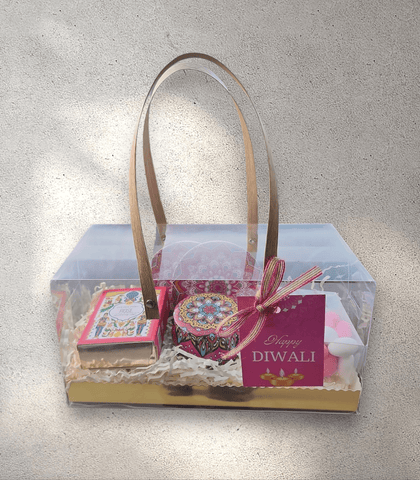 Pink Mandala Aura Diwali Gift Set