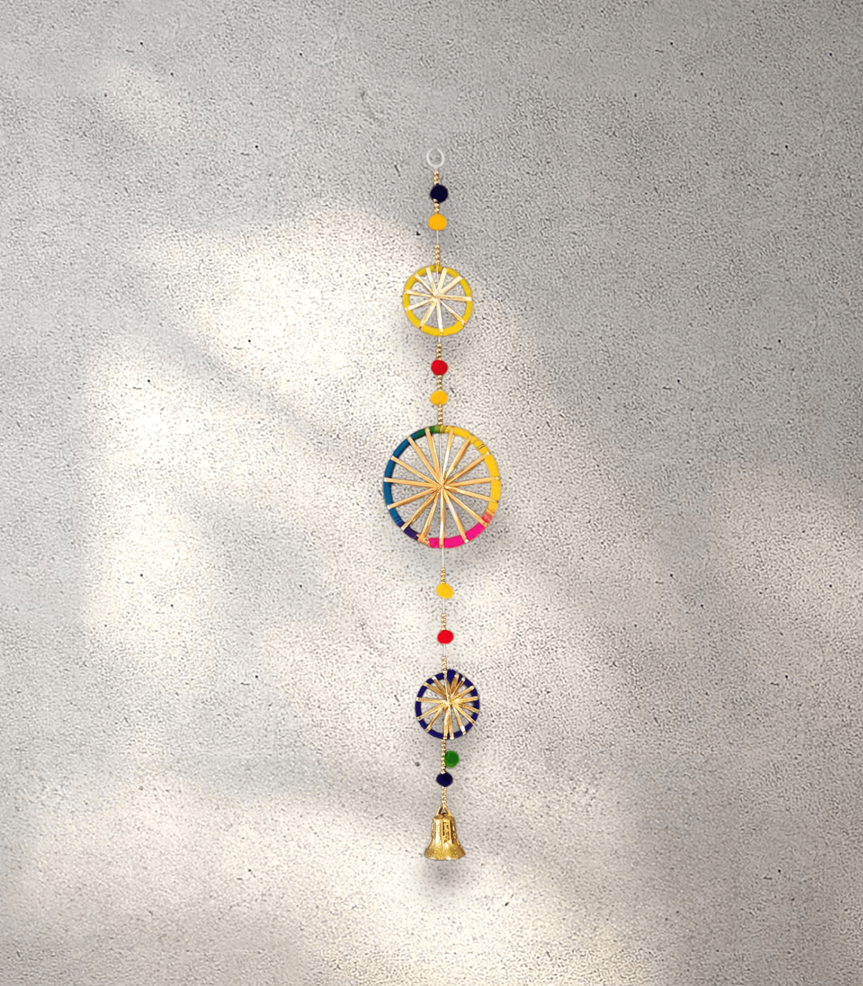 Decorative Multi-Colour Bell Garland