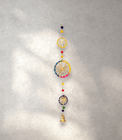 Decorative Multi-Colour Bell Garland